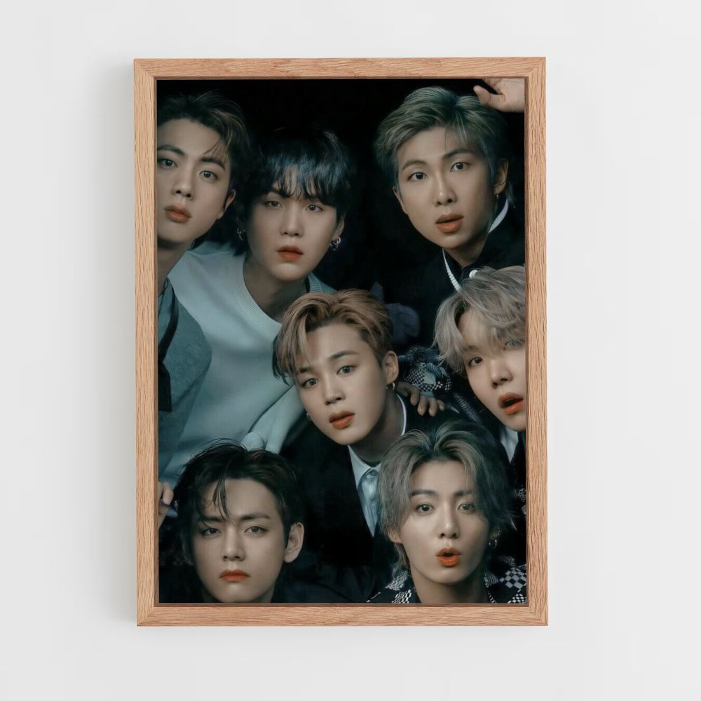 Poster im BTS-Stil