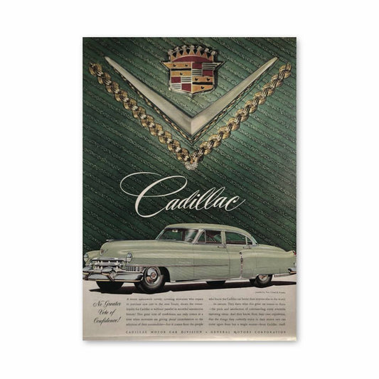 Poster Cadillac Vintage