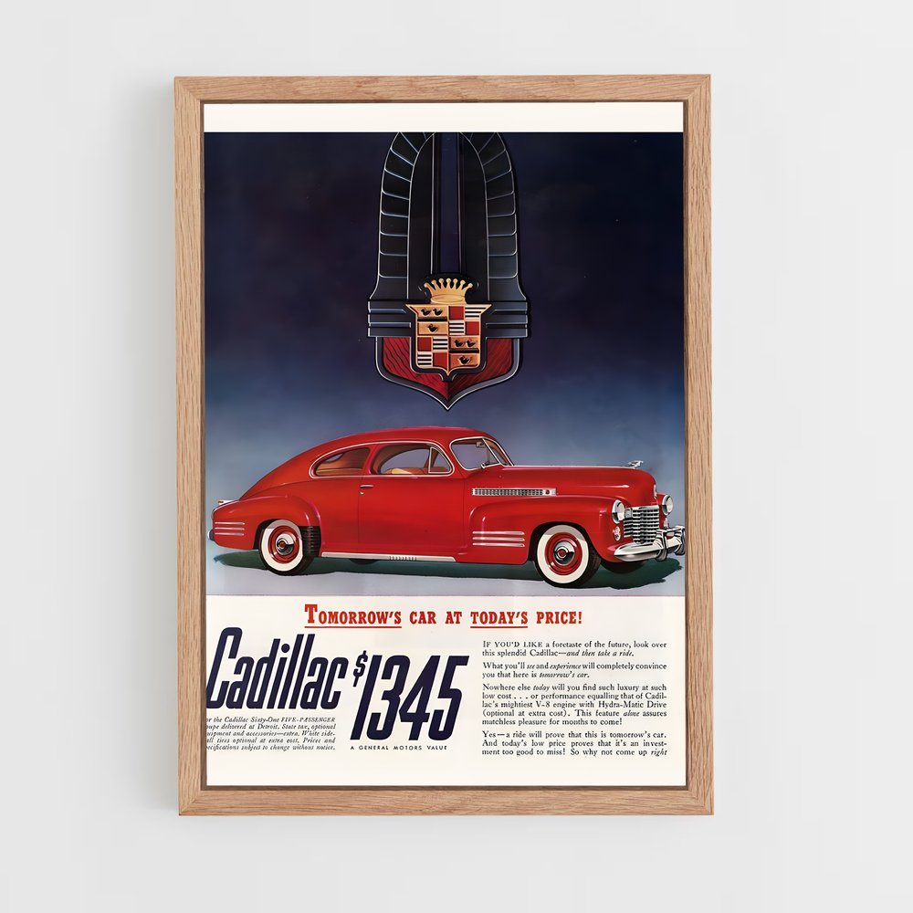 cadillac-5 cadre Bois clair