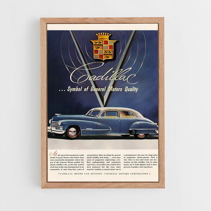 cadillac-6 cadre Bois clair