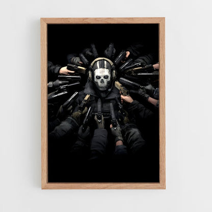 call-of-duty-9 cadre Bois clair