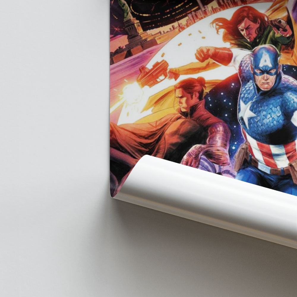 Captain America Comics-Poster