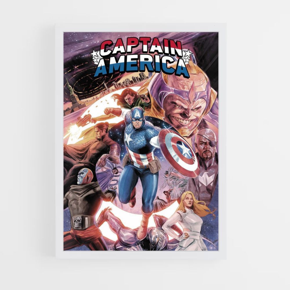 Captain America Comics-Poster