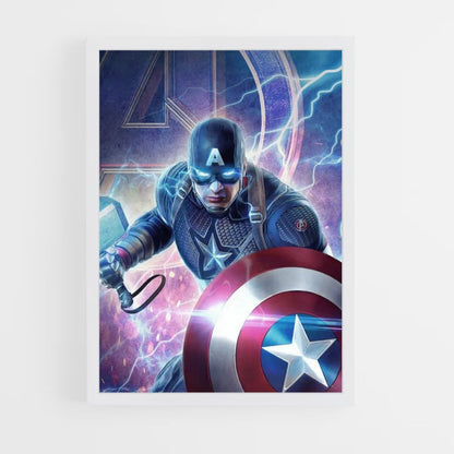 Poster Captain America Avengers