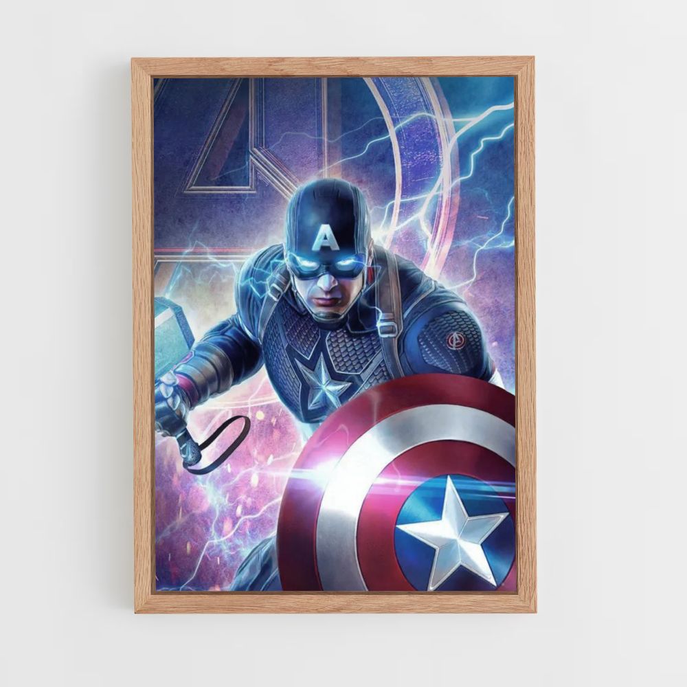 Poster Captain America Avengers