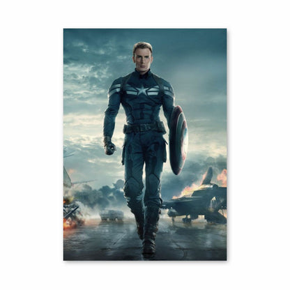 Poster zum Film „Captain America“.