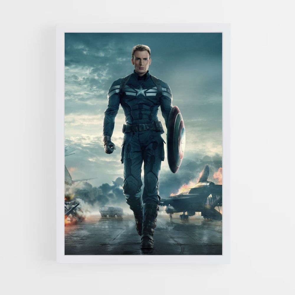 Poster zum Film „Captain America“.