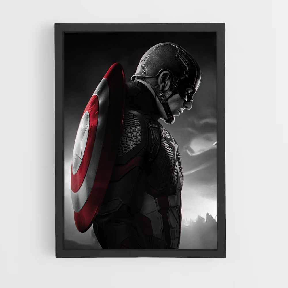 Poster Captain America Dark