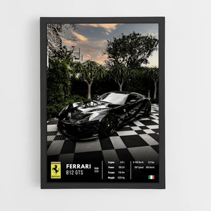 Ferrari 812 GTS Poster