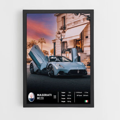 Maserati MC20-Poster