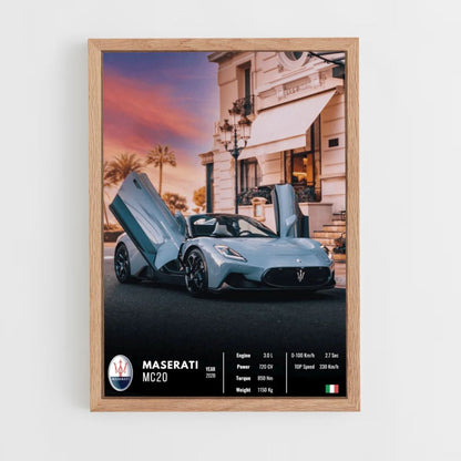 Maserati MC20-Poster