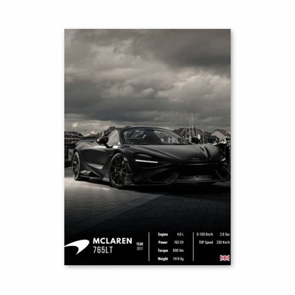 Poster Mclaren 765LT