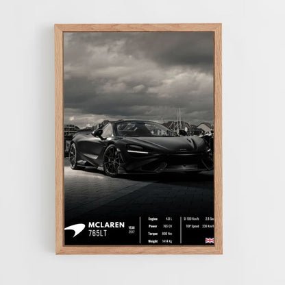 Poster Mclaren 765LT