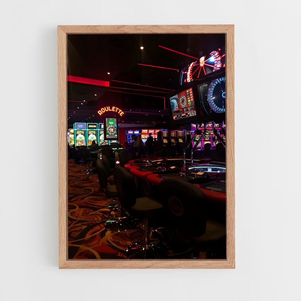 casino-10 cadre Bois clair