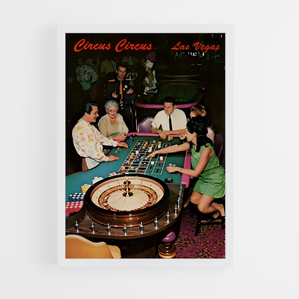 casino-5 cadre Blanc