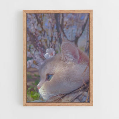 Sakura-Katzen-Poster