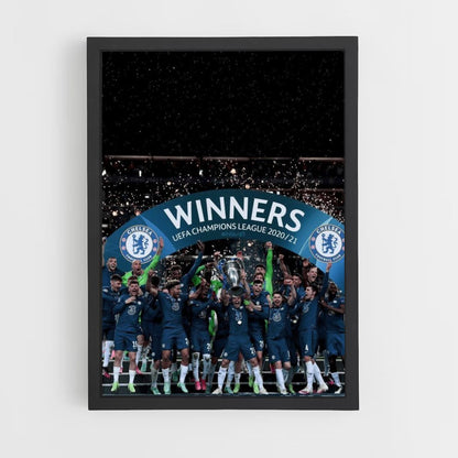 Poster Chelsea FC Champions League