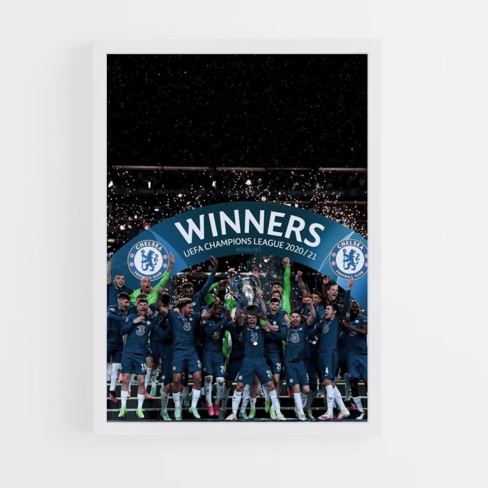 Poster Chelsea FC Champions League