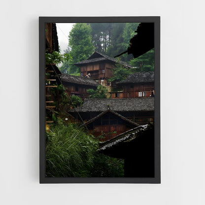 china-8 cadre Noir