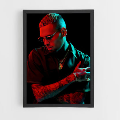 chris-brown-1 cadre Noir