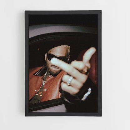 Poster Chris Brown Finger