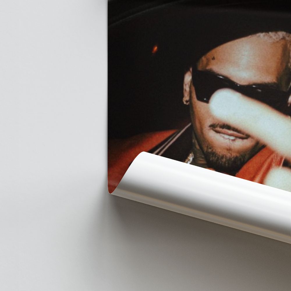 Poster Chris Brown Finger