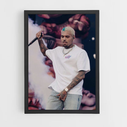 Chris Brown Konzertplakat