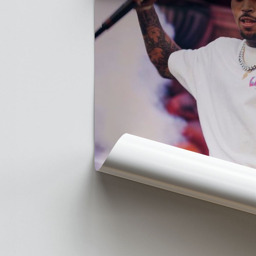 Chris Brown Konzertplakat