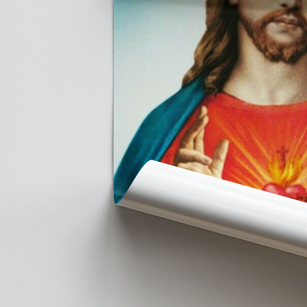 Poster Jesus Heiliges Herz