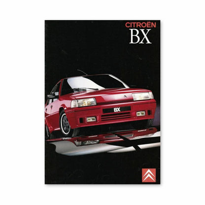 Poster Citroen BX