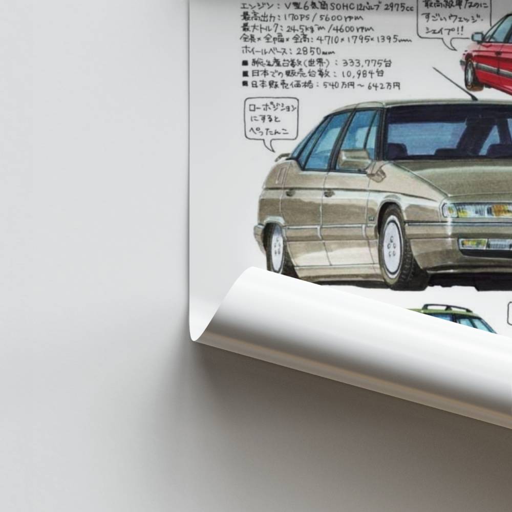 Poster Citroen XM