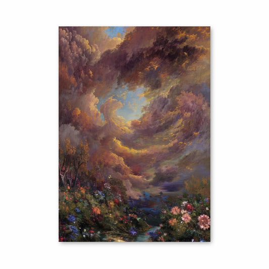 Poster Monet Wolken