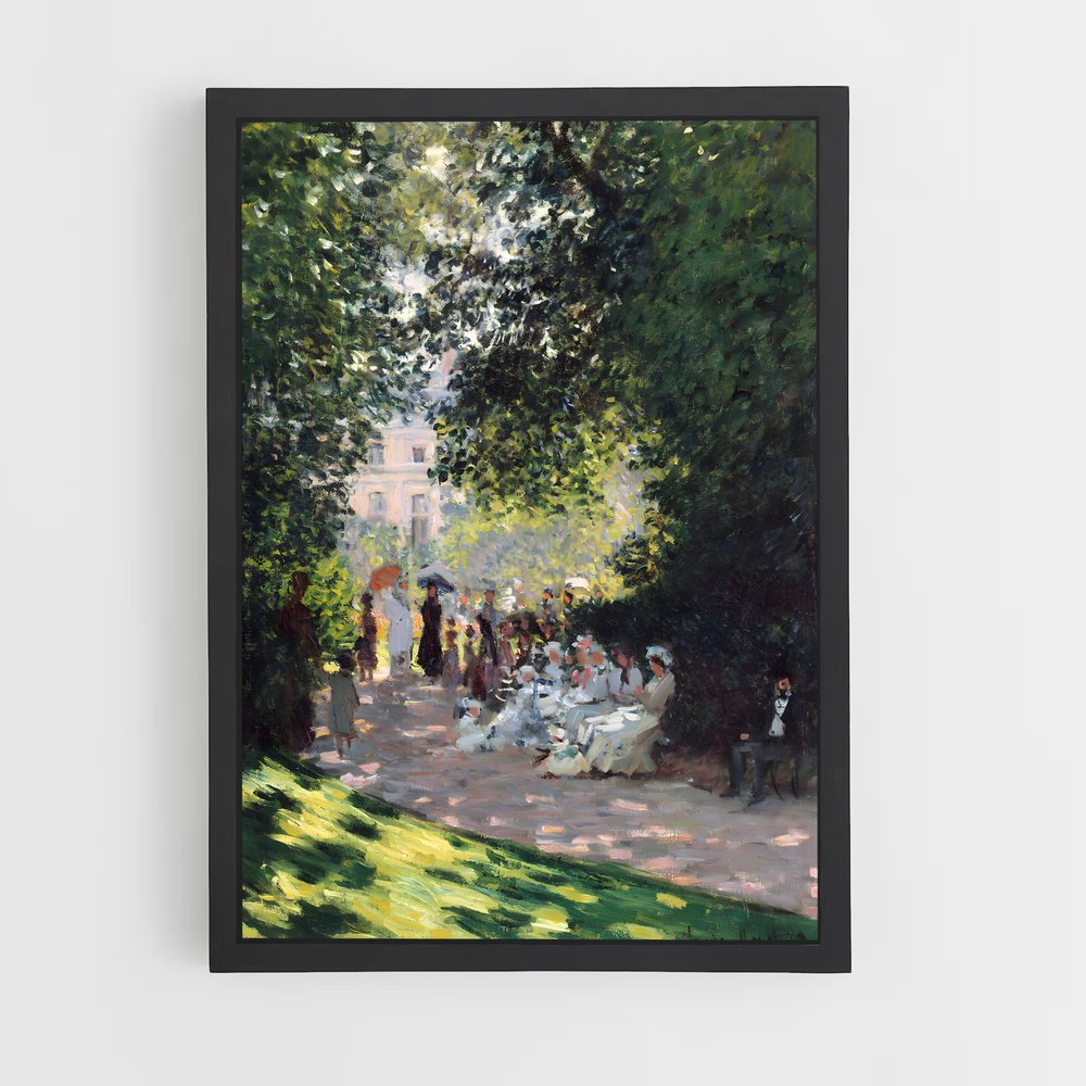 claude-monet-2 cadre Noir