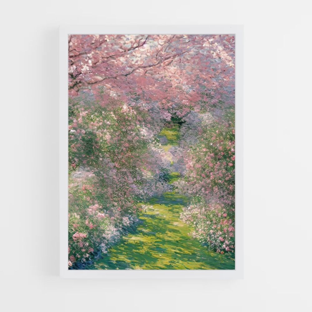 Poster Monet Blumen