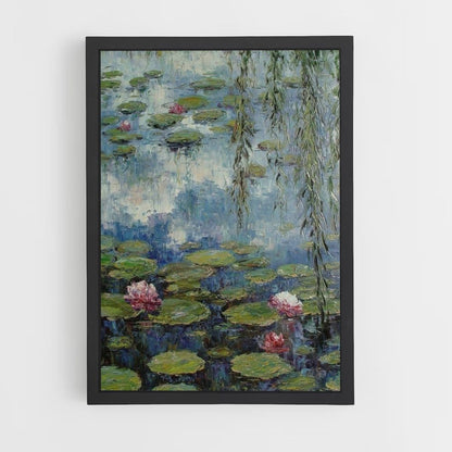 Poster Monet Seerosen