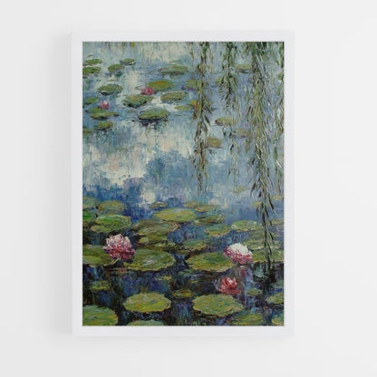 Poster Monet Seerosen