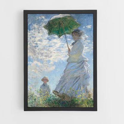 Poster Monet Der Spaziergang