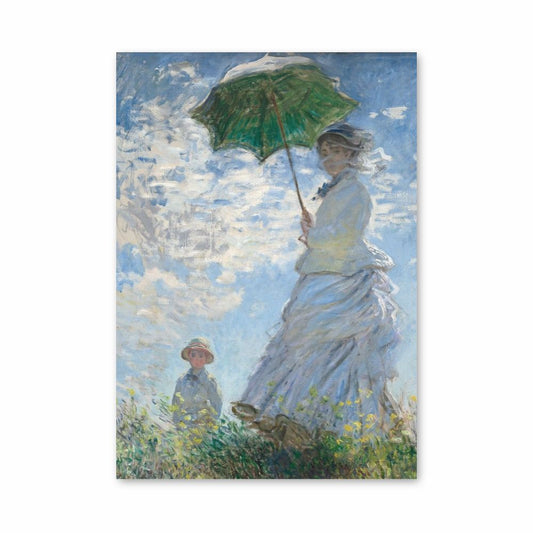 Poster Monet Der Spaziergang