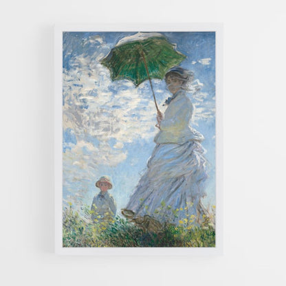 Poster Monet Der Spaziergang