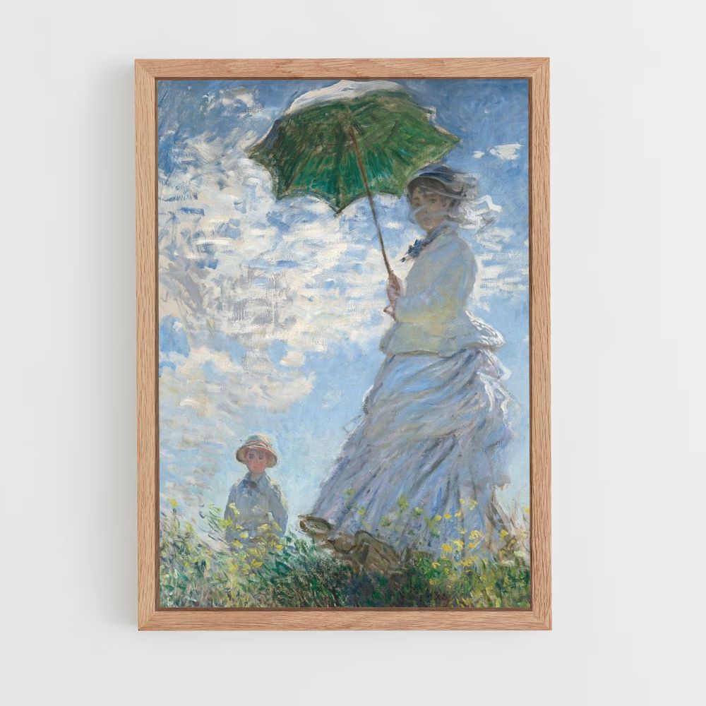 Poster Monet Der Spaziergang