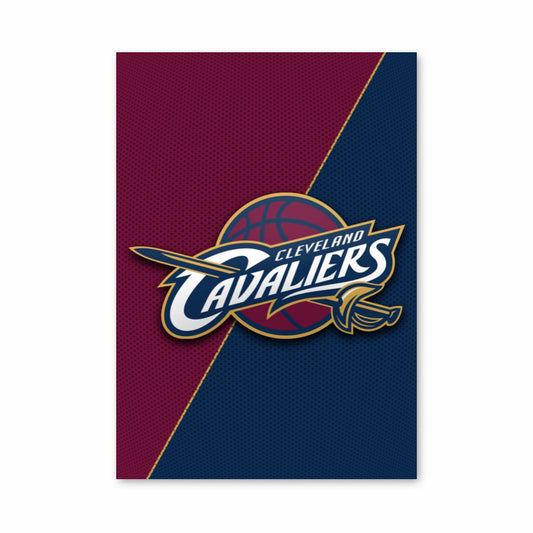 Logo-Poster der Cleveland Cavaliers