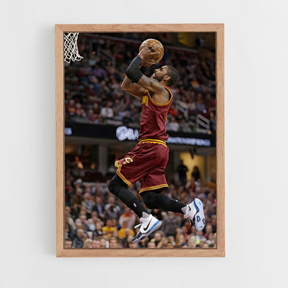 cleveland-cavaliers-5 cadre Bois clair