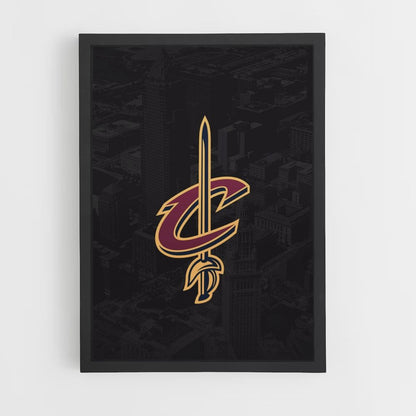 Cleveland Cavaliers Schwertposter