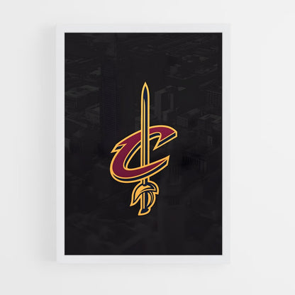 cleveland-cavaliers-7 cadre Blanc