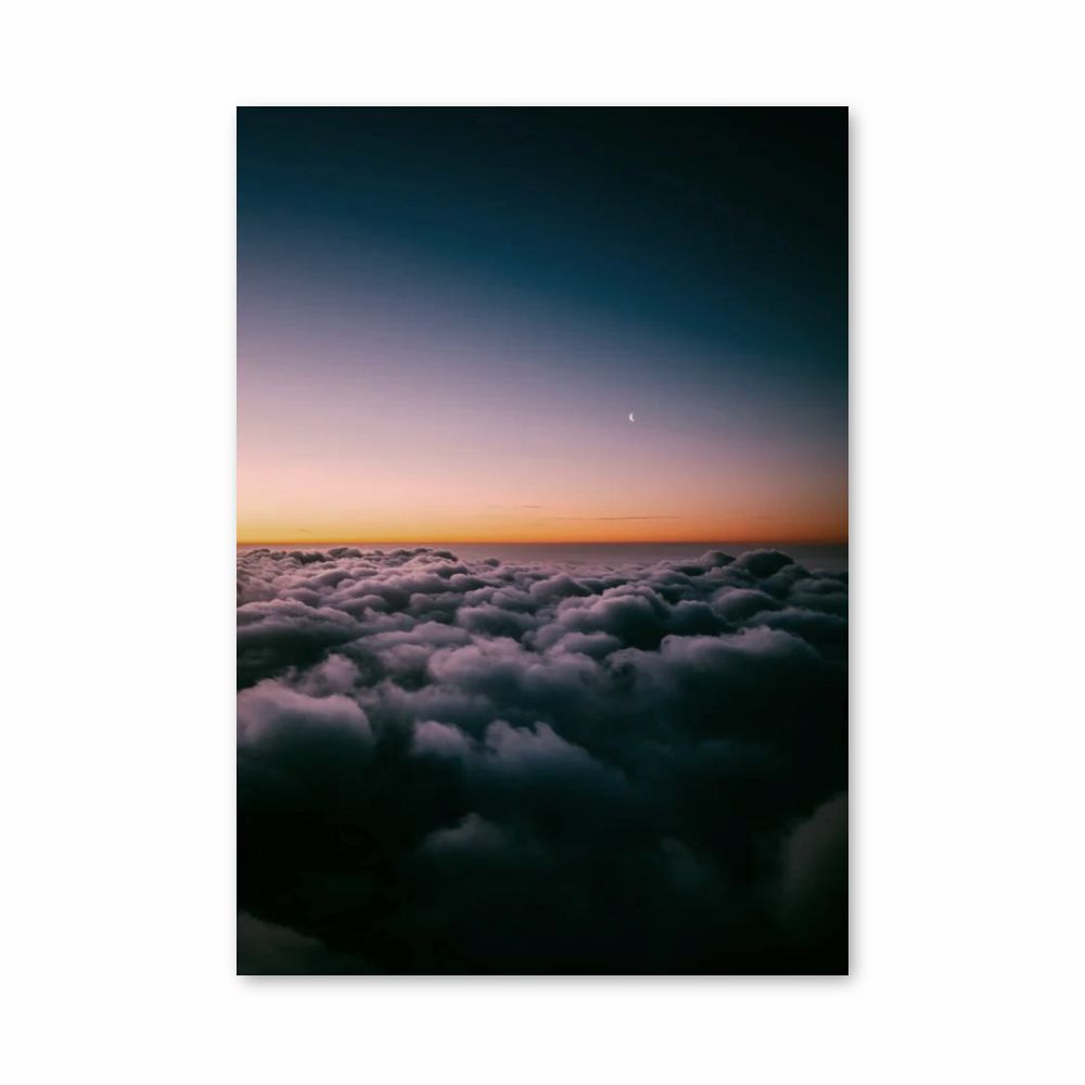 Poster Wolken Horizont