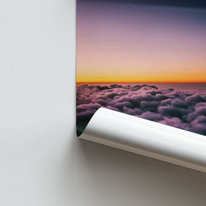 Poster Wolken Horizont