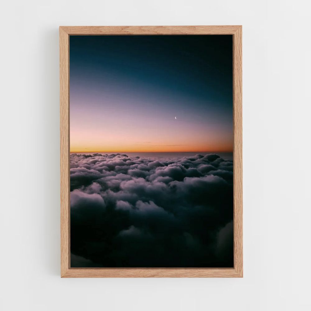 Poster Wolken Horizont