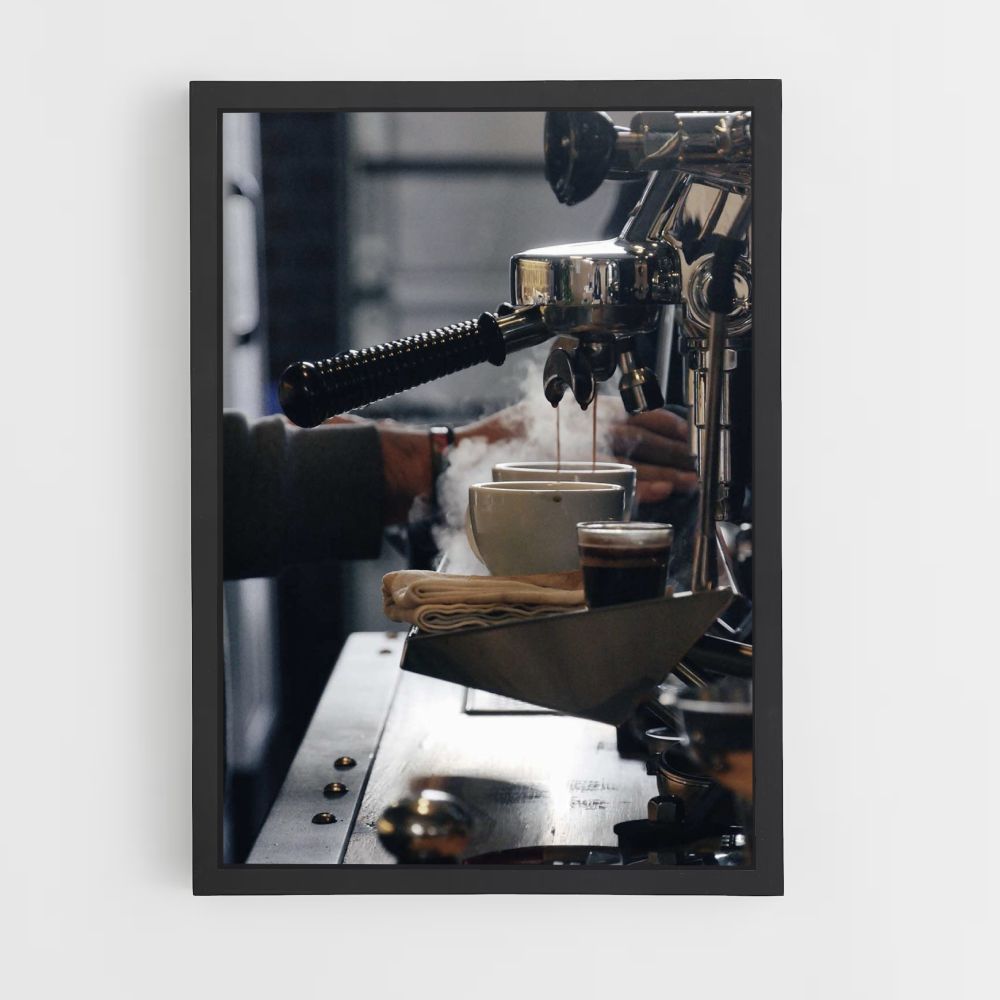 Kaffeemaschine-Poster