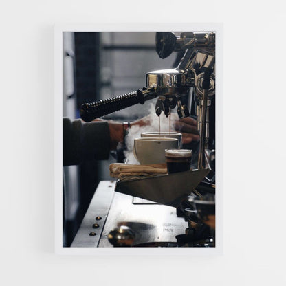 Kaffeemaschine-Poster