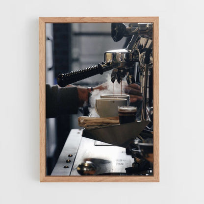 Kaffeemaschine-Poster